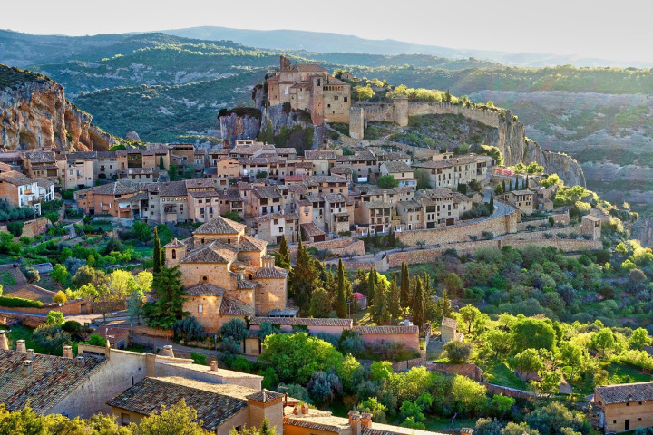 French Riviera hilltop village