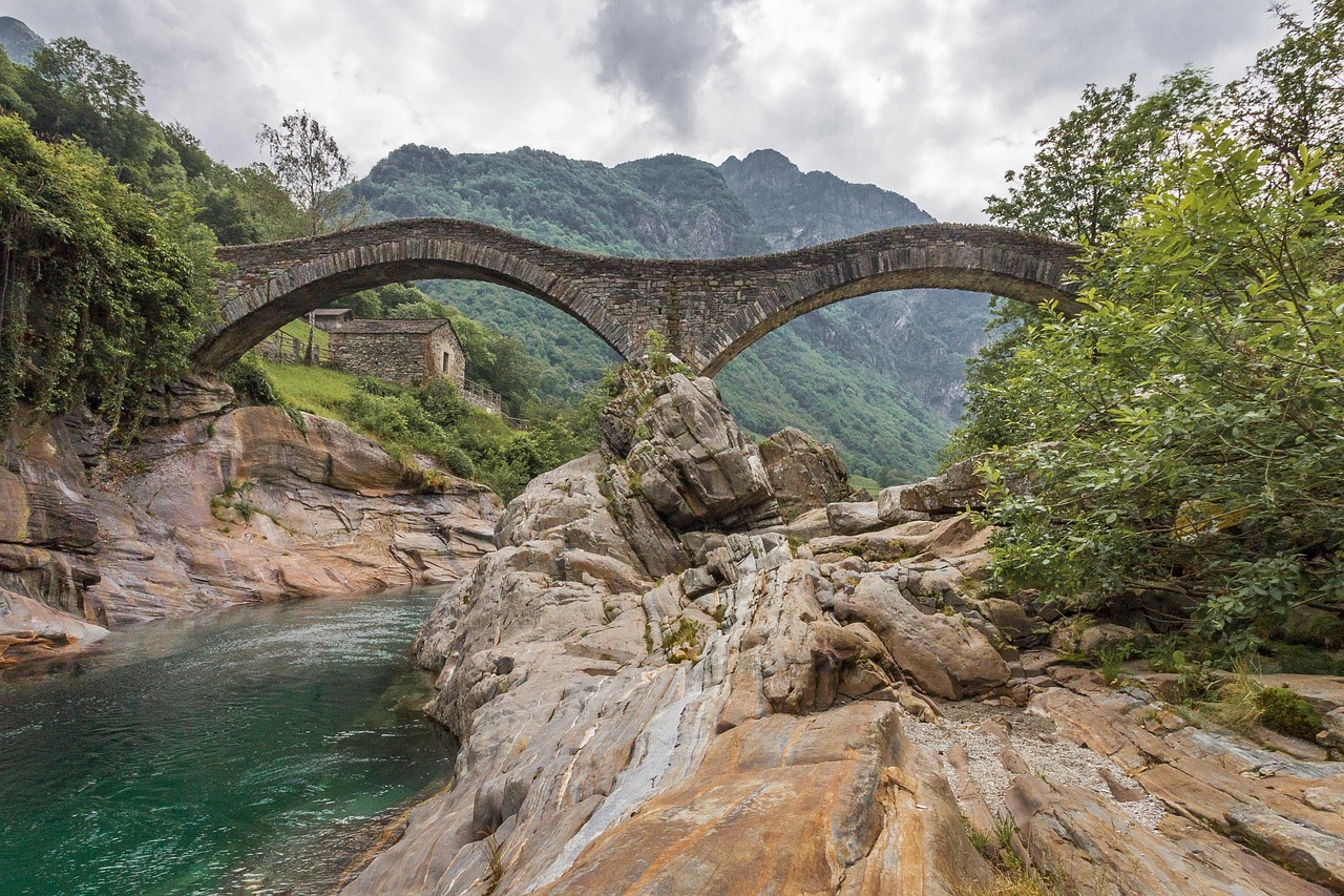Ticino mountain river